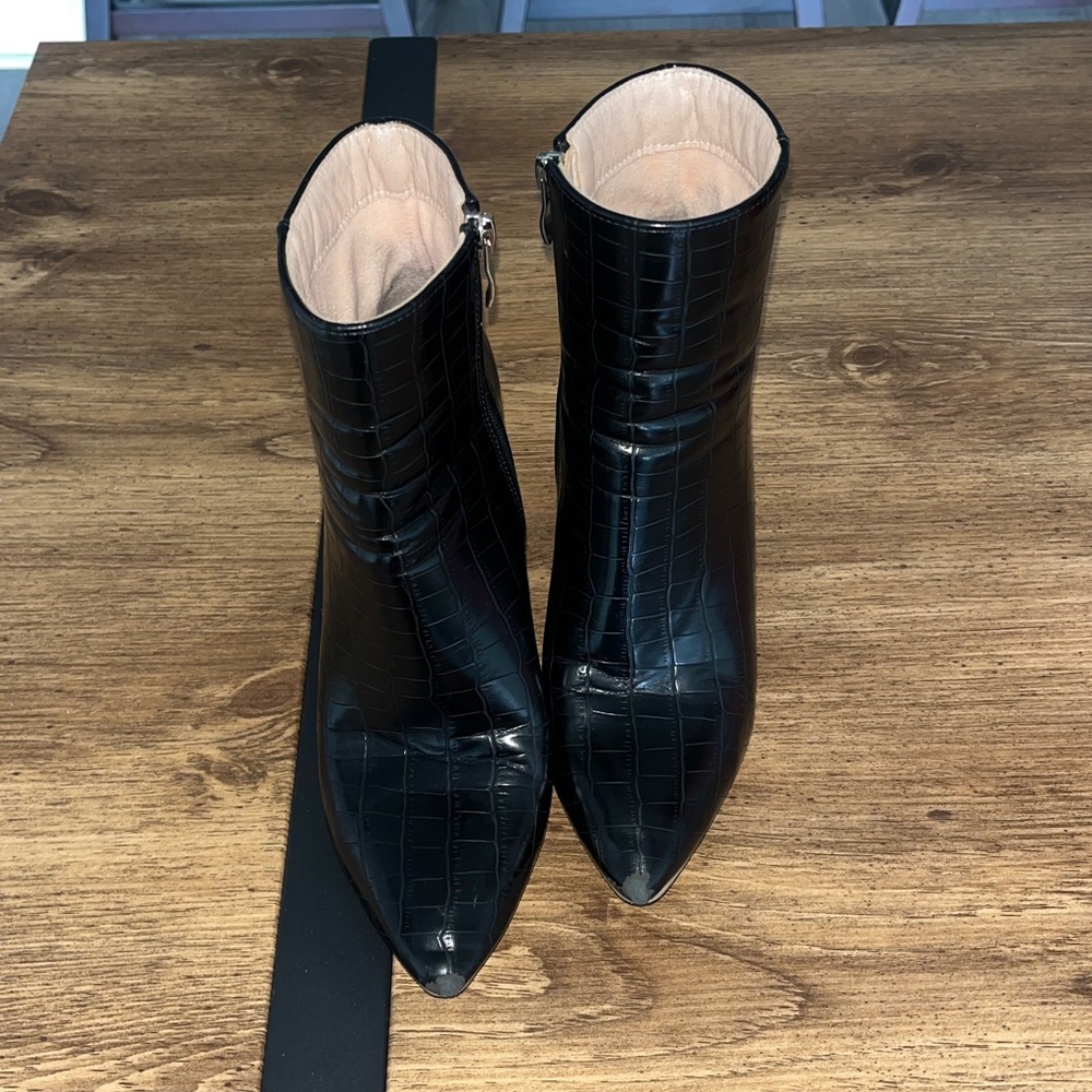 Black Booties Size 6